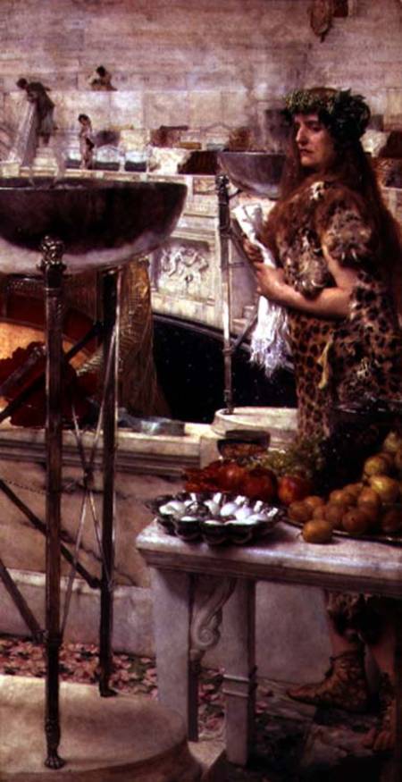 Preparations in the Colosseum à Sir Lawrence Alma-Tadema