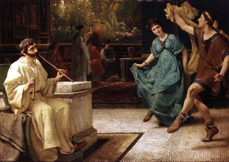 A Roman Dance à Sir Lawrence Alma-Tadema