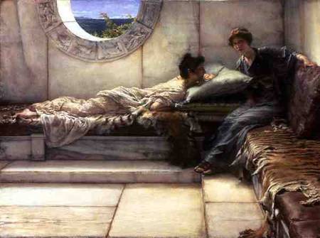 The Secret à Sir Lawrence Alma-Tadema