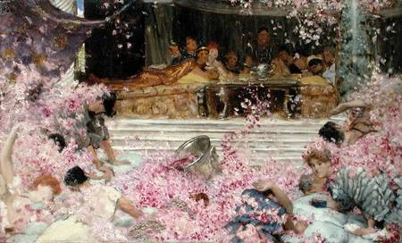 Study for The Roses of Heliogabulus à Sir Lawrence Alma-Tadema