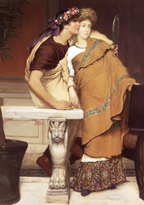 The Honeymoon à Sir Lawrence Alma-Tadema