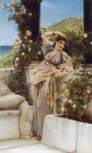 Thou Rose of all the Roses à Sir Lawrence Alma-Tadema