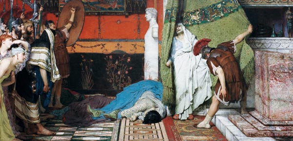 Death of Caligula à Sir Lawrence Alma-Tadema