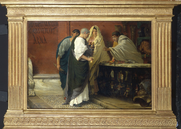 The Armourers Shop à Sir Lawrence Alma-Tadema