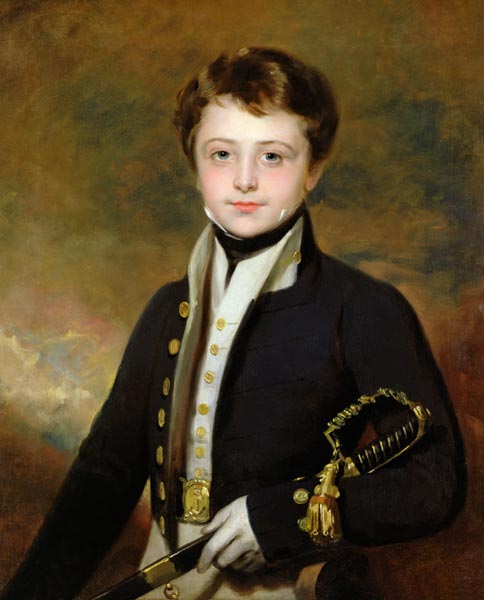 Portrait of a Midshipman à Sir Martin Archer Shee