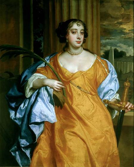 Barbara Villiers, Duchess of Cleveland as St. Catherine of Alexandria à Sir Peter Lely