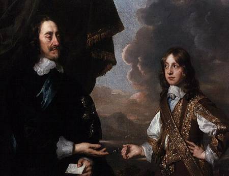 Charles I (1600-49) and James, Duke of York (1633-1701) à Sir Peter Lely
