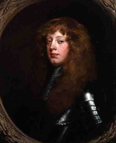 Portrait of the Duke of Richmond, in the original Sunderland frame à Sir Peter Lely