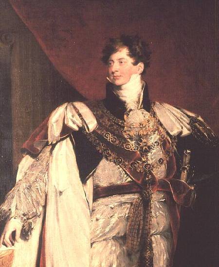 George IV (1762-1830) à Sir Thomas Lawrence
