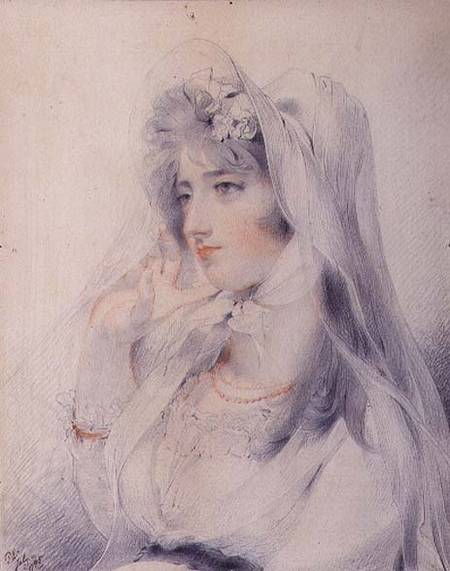 Portrait of Mrs Angerstein à Sir Thomas Lawrence
