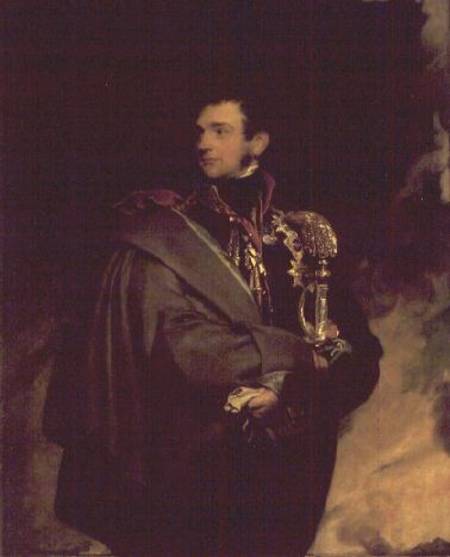 Portrait of Mikhail Semyonovich, Count Vorontsov (1782-1856) à Sir Thomas Lawrence