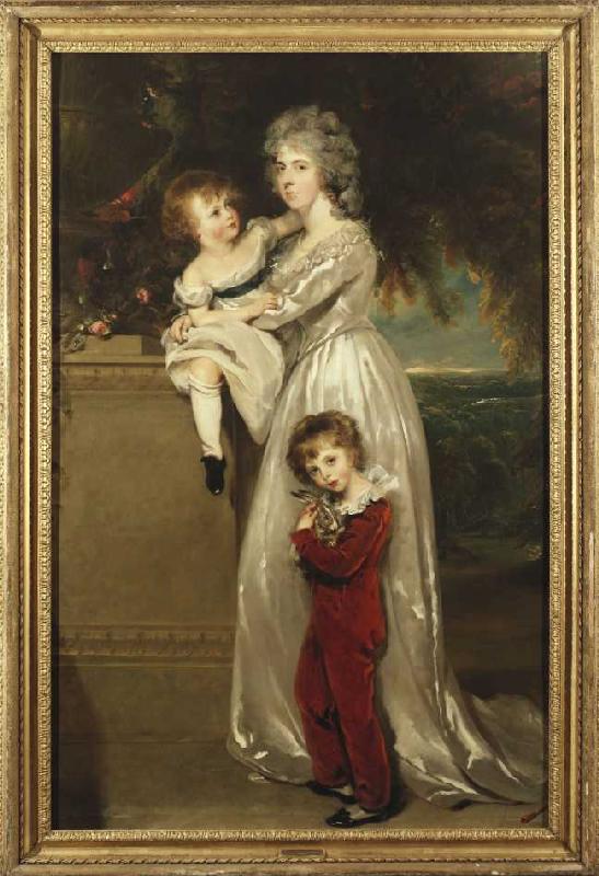 Portrait von Mrs à Sir Thomas Lawrence