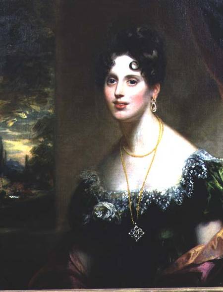 Mary Martha Beresford, sister of Agnes, Lady FitzHerbert à Sir William Beechey