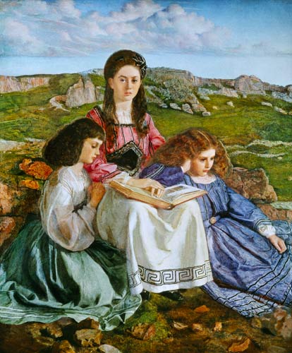The Three Sisters of Dean Liddell à Sir William Blake Richmond