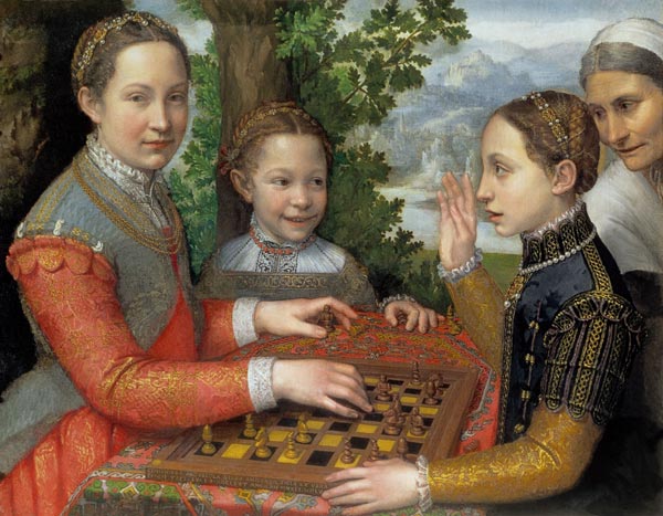 Game of Chess à Sofonisba Anguisciola