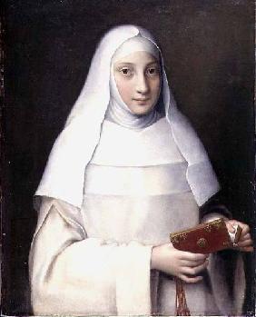 Portrait of the artist's sister in the garb of a nun