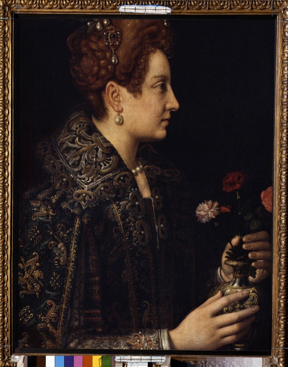 Female portrait à Sofonisba Anguissola
