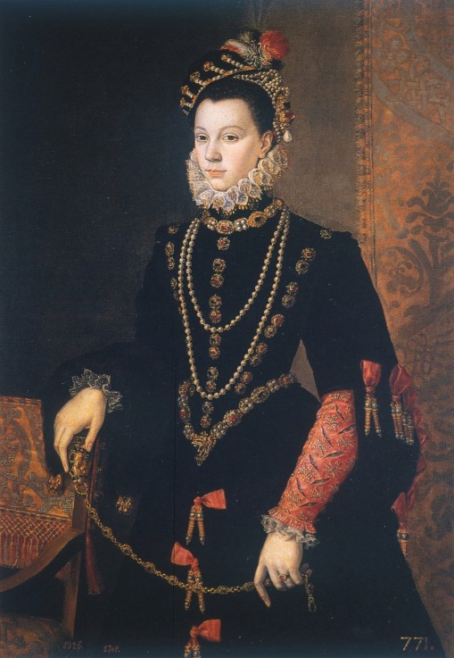 Elisabeth of Valois (1545-1568), Queen of Spain à Sofonisba Anguissola