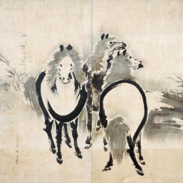 Horses, Japanese, Edo period