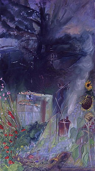 Allotment, 2000 (oil on canvas)  à Sophia  Elliot