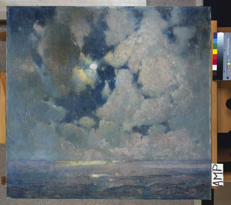 Das Meer bei Sonnenaufgang. à Soren Emil Carlsen