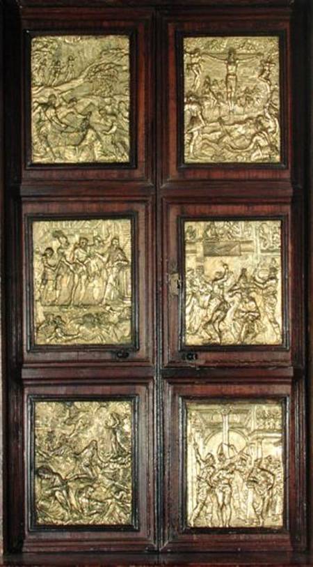 Shrine doors of the Sacramentary Chapel à École espagnole