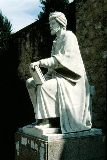 Statue of Moses Maimonides (1135-1204) à École espagnole