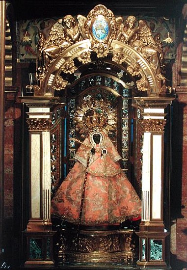 The Guadalupe Madonna à École espagnole