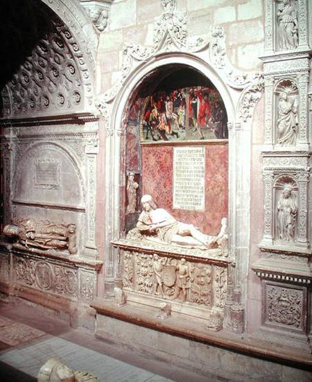 The Tomb of 'Doncel' Don Martin Vazquez of Acre à École espagnole