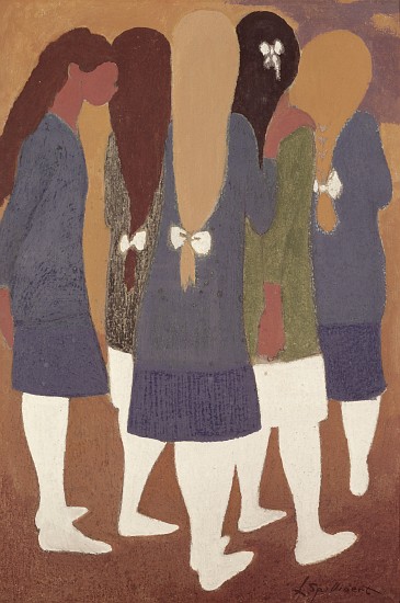 Girls with White Stockings à Leon Spilliaert