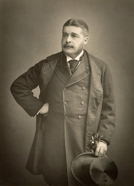 Sir Arthur Sullivan, composer, portrait photograph (b/w photo)  à Stanislaus Walery