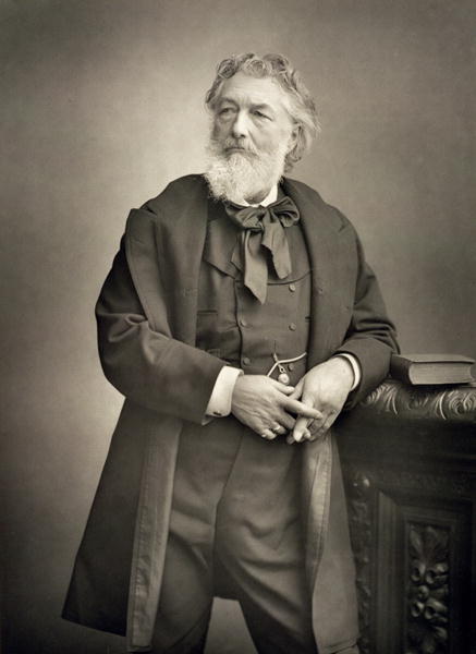 Sir Frederic Leighton (1830-96), painter, portrait photograph (b/w photo)  à Stanislaus Walery