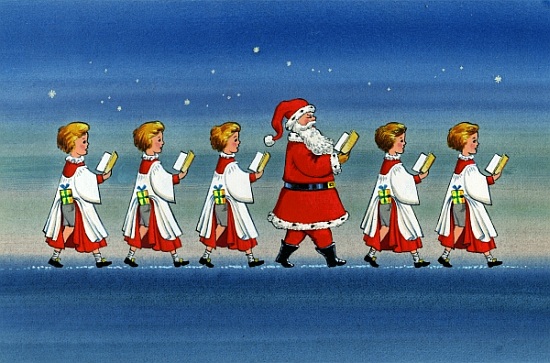 Choirboys and Santa à Stanley  Cooke