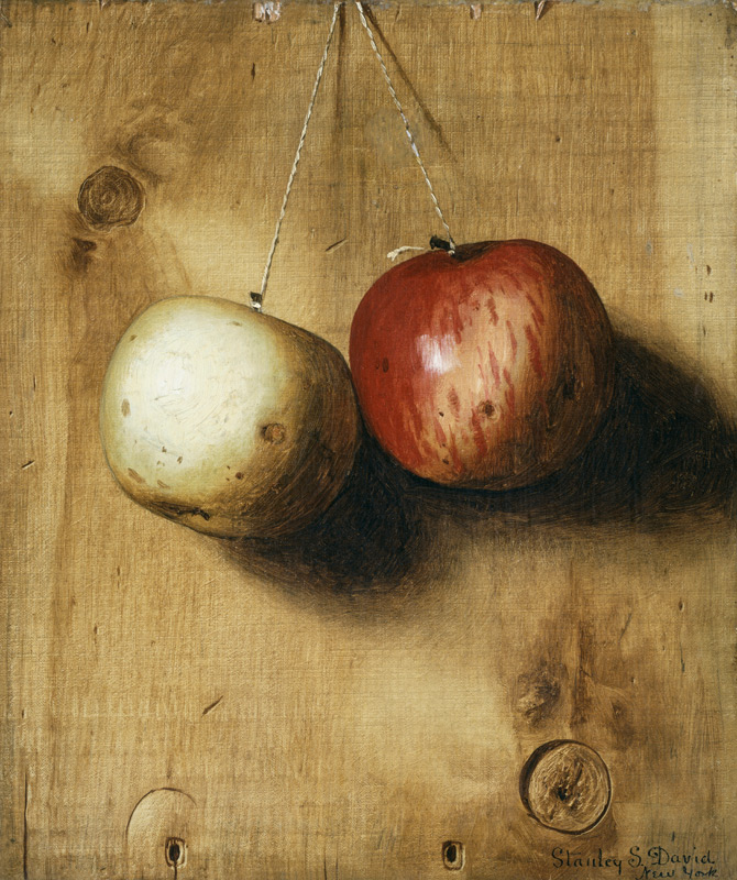 Zwei Äpfel. à Stanley S. David