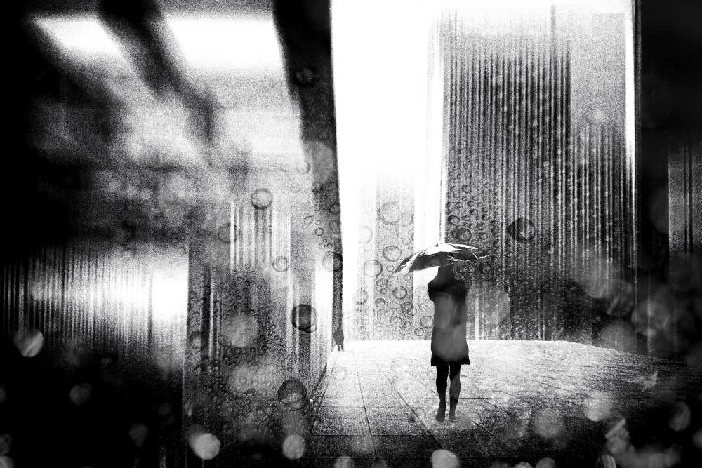 A raining day in Berlin à Stefan Eisele