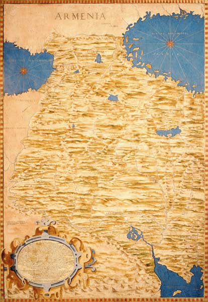 Map of Armenia à Stefano Bonsignori