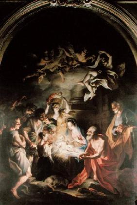 Nativity with St. Jerome