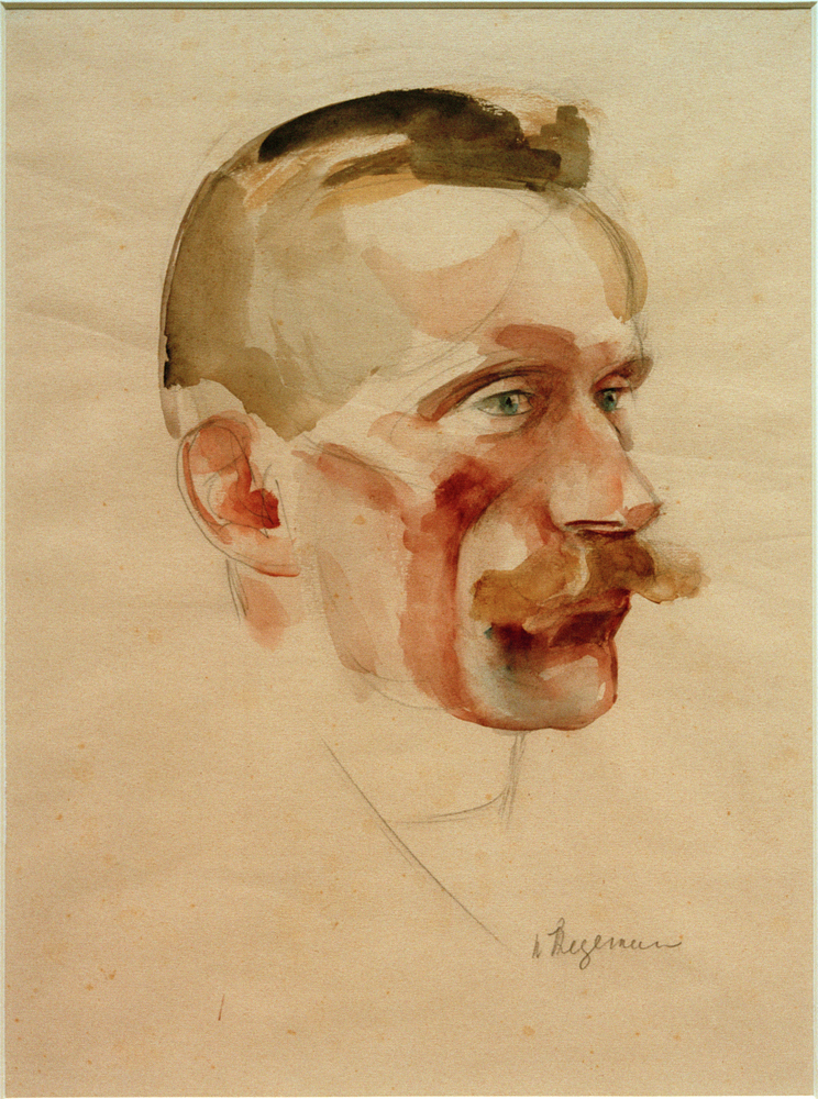 Porträt Wilhelm Werner, um 1926 à Stegemann Heinrich