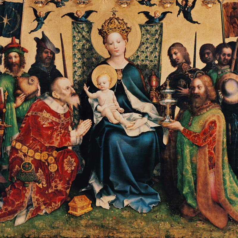 Adoration of the Magi altarpiece à Stephan Lochner