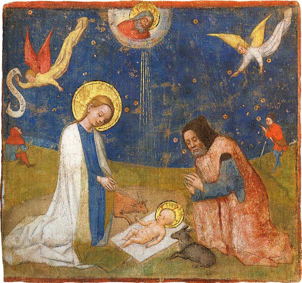 The Adoration of the Christ Child à Stephan Lochner