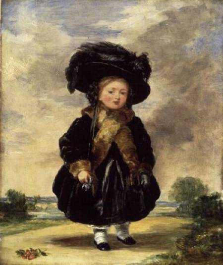 Queen Victoria, aged Four à Stephan Poyntz Denning