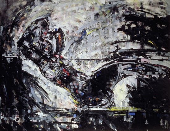 Iman, 1995 (oil on canvas)  à Stephen  Finer