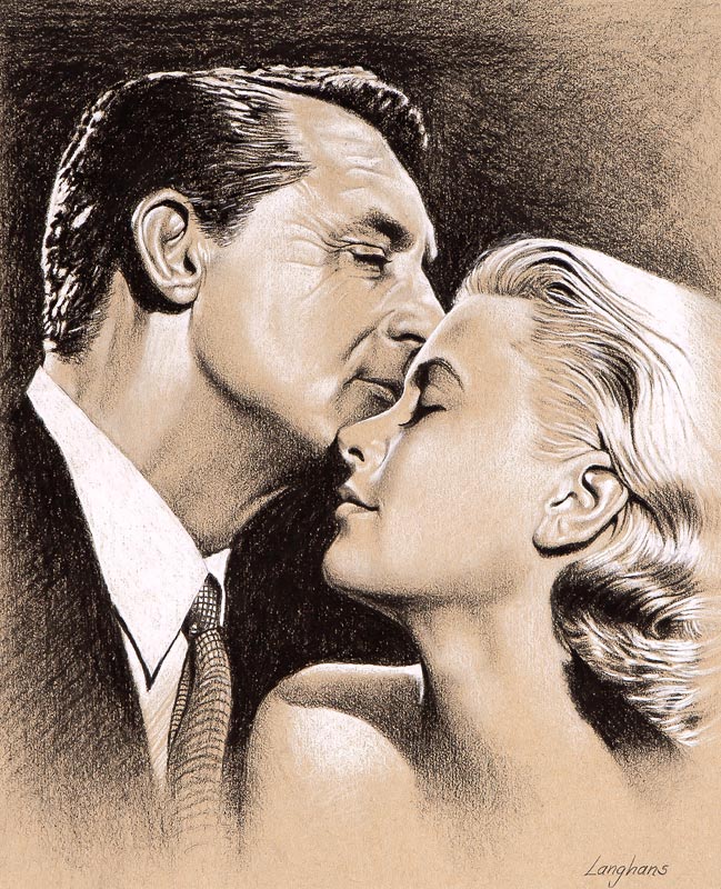Grace Kelly et Cary Grant à Stephen Langhans