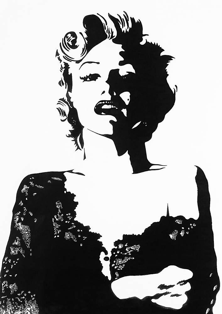 Sensuelle Marilyn Monroe à Stephen Langhans