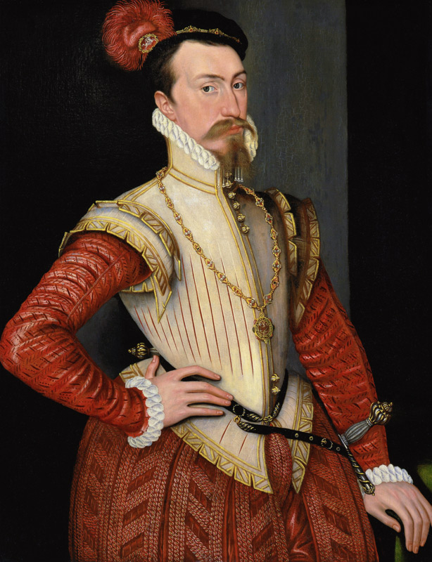 Robert Dudley, 1st Earl of Leicester (1532-1588) à Steven van der Meulen