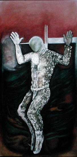 2003, Another Soldier, Another Easter (oil on canvas)  à Stevie  Taylor