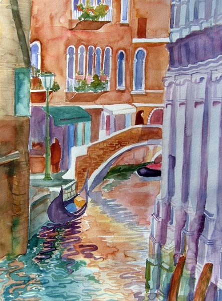 Venecian Canal à Mary Stubberfield
