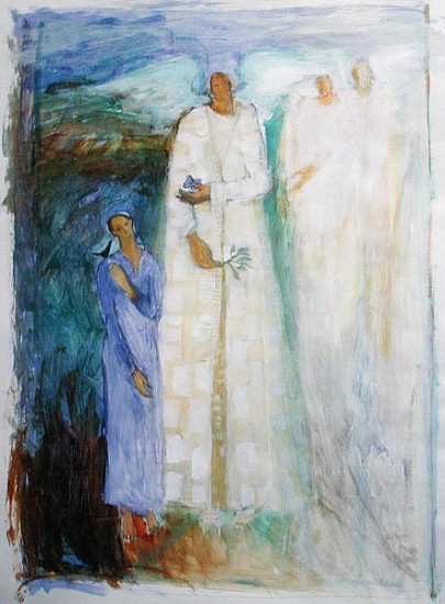 Peace Angel, 2003 (acrylic on paper)  à Sue  Jamieson