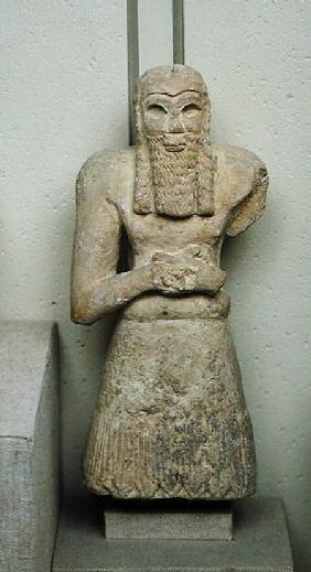 Statue of Ginak, Prince of Edin, from Iraq