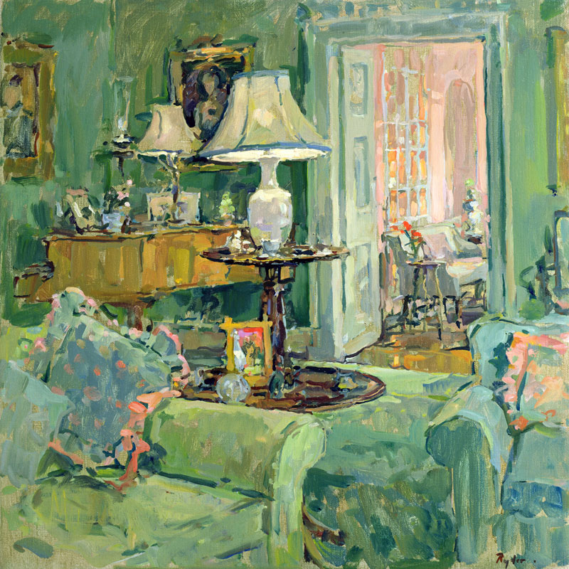 The Green Drawing Room à Susan  Ryder